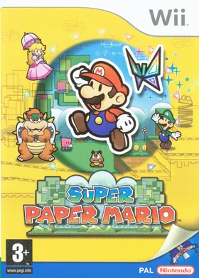 Super Paper Mario box cover front